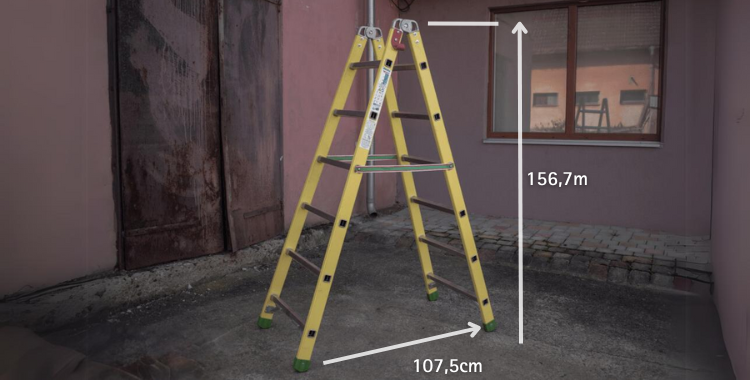 Sklolaminatove sstafel facal - 2x6 rozměry